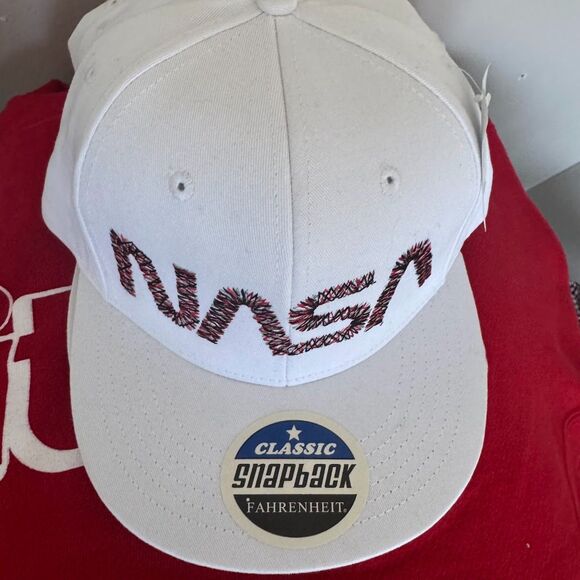 Nasa Snapback Hat Fahrenheit One Size Adult Hats - Picture 2 of 7